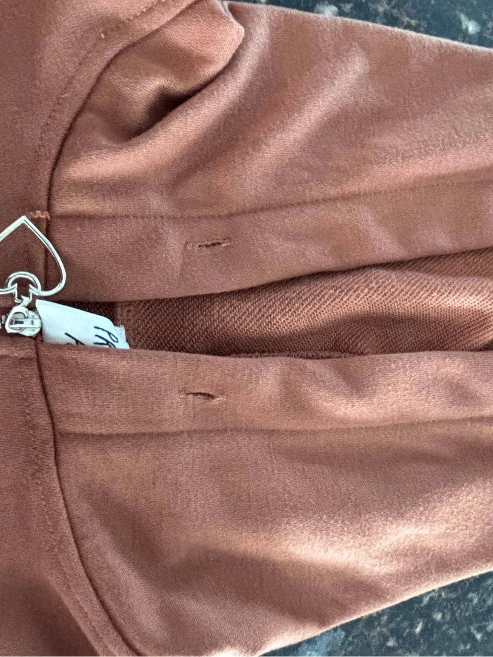 Princess Polly Cropped Hoodie & Skirt Set - Rust - Picture 11 of 12